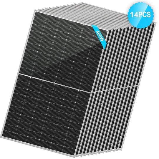 SG-460WBG-14PCS SunGoldPower 460W Bifacial PERC Solar Panel | Off-Grid | CE Approved | IP68 Rated