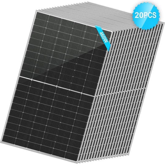 SG-460WBG-20PCS SunGoldPower 460W Bifacial PERC Solar Panel | Off-Grid | CE Approved | IP68 Rated