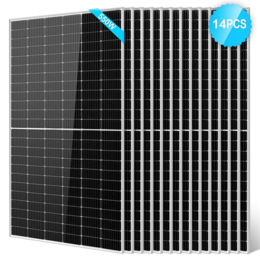 SG-550WM-14PCS SunGoldPower 550W Monocrystalline PERC Solar Panel | Off-Grid | CE Approved | IP68 Rated