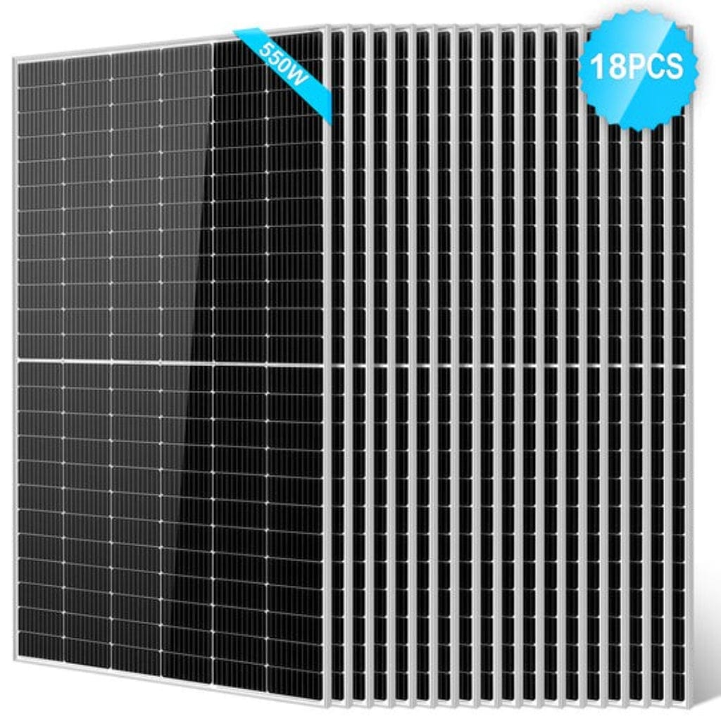 SG-550WM-18PCS SunGoldPower 550W Monocrystalline PERC Solar Panel | Off-Grid | CE Approved | IP68 Rated