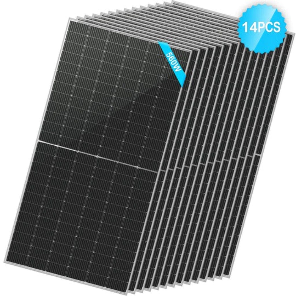 SG-560WBG-14PCS SunGoldPower 560W Monocrystalline Bifacial PERC Solar Panel | CE Approved | IP68 Rated