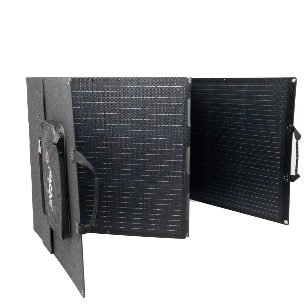 8215 Wagan Tech 200W Foldable Solar Panel | 20.5V | IP67 Rating | ETFE & Monocrystalline