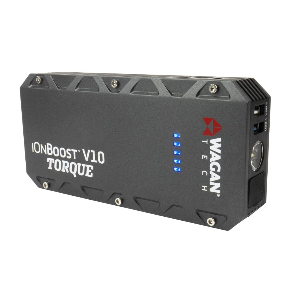 7507 Wagan Tech iOnBoost V10 Torque Power Bank with Jump Starter | 45Wh | CE, RoHS, FCC Certified