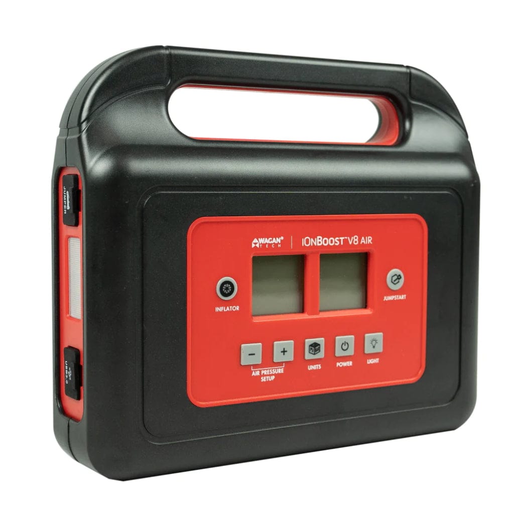 7526 Wagan Tech iOnBoost V8 Air Power Bank with Jump Starter & Inflator | 37Wh | CE Certified