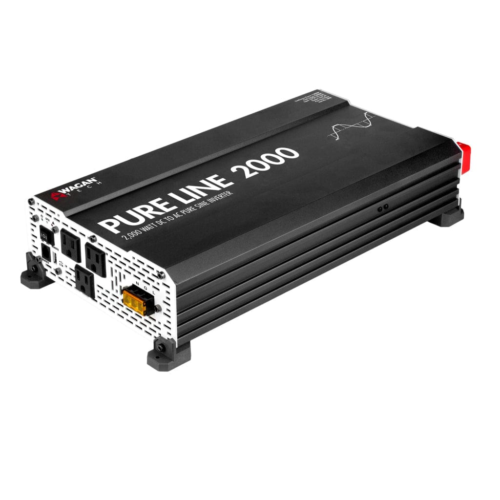 3808 Wagan Tech Pure Line 2000W Pure Sine Wave Inverter | ETL Certified | RoHS Compliant | CE Approved