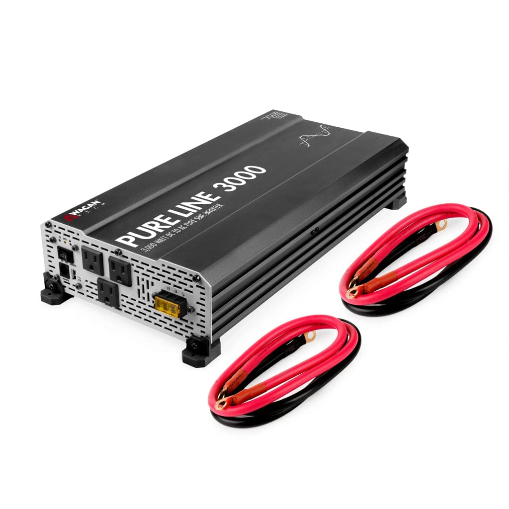 3810 Wagan Tech Pure Line 3000W Pure Sine Wave Inverter | ETL Certified | RoHS Compliant | CE Approved