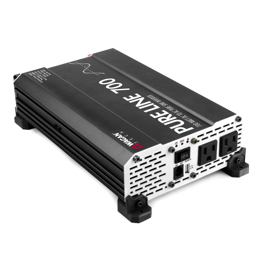 3802 Wagan Tech Pure Line 700W Pure Sine Wave Inverter | ETL Certified | RoHS Compliant | CE Approved