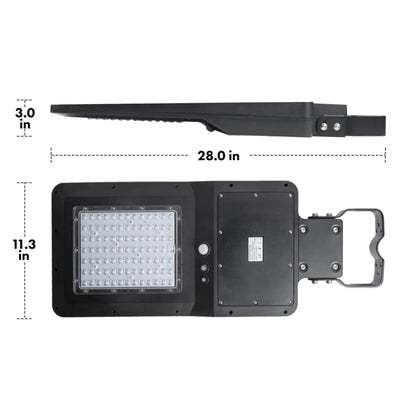 8592 Wagan Tech Solar + LED Flood Light 4800 with Remote | IP65 Rated | CE, RoHS, BSCI Certified