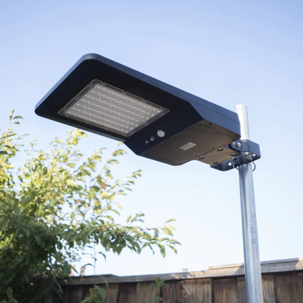 8592 Wagan Tech Solar + LED Flood Light 4800 with Remote | IP65 Rated | CE, RoHS, BSCI Certified