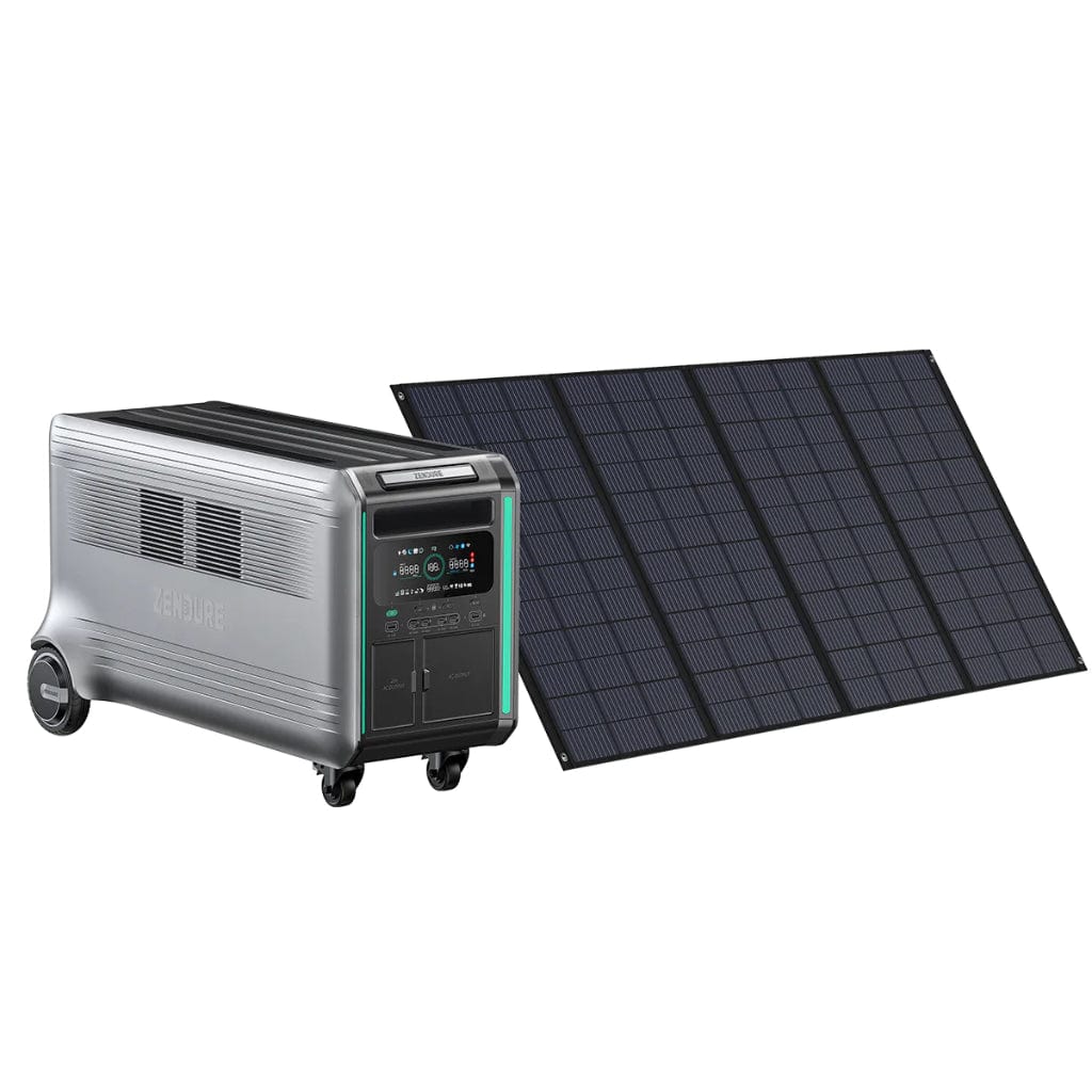 ZDSBV6400-gy-us Zendure SuperBase V6400 Solar Generator [Build Your Custom Bundle] | 400W Solar Panel | Expansion Battery | Solar Generator Kit